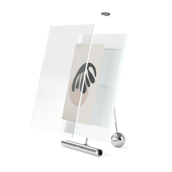 Фоторамка flute, 16х20 см, хром Umbra