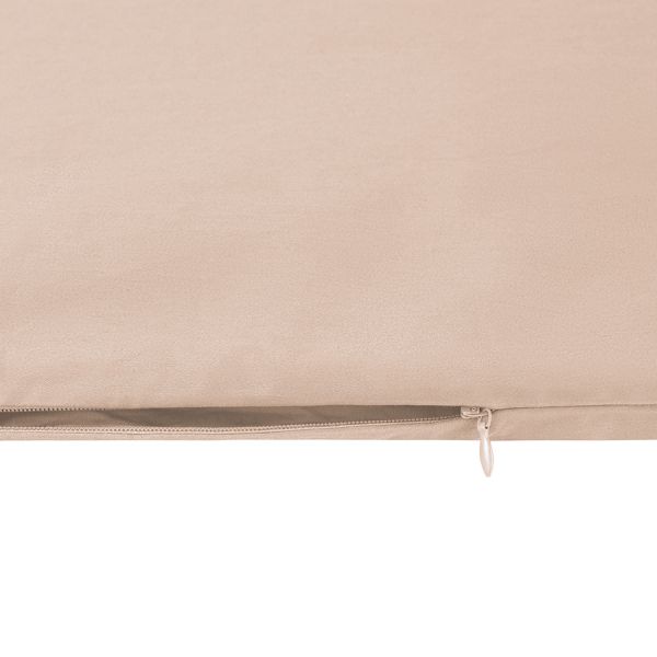 Комплект постельного белья из премиального сатина бежевого цвета из коллекции essential, 150х200 см Tkano