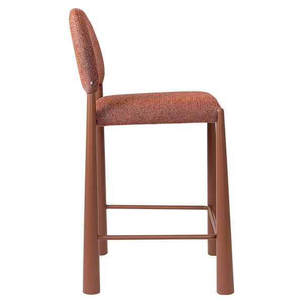 Стул полубарный freddi, рогожка, рябина Bergenson Bjorn