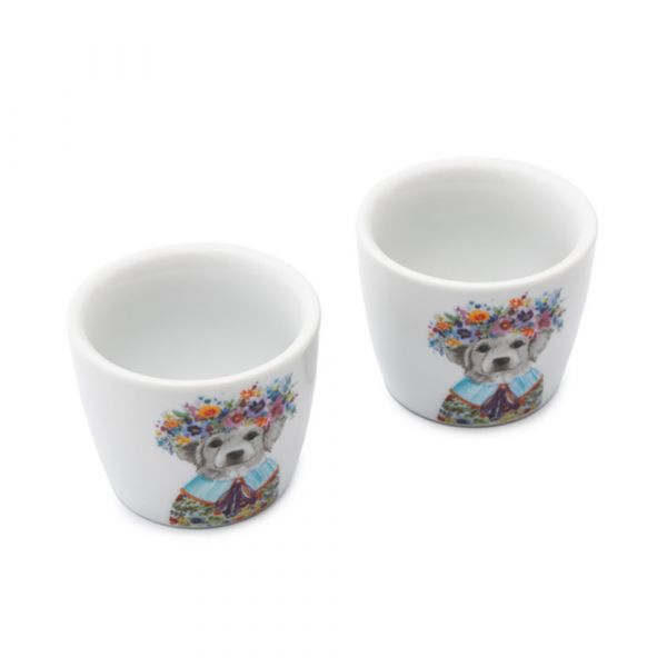 Набор из 2-х подставок для яиц 5x4 см, фарфор, Mikasa Hampton KITCHEN CRAFT