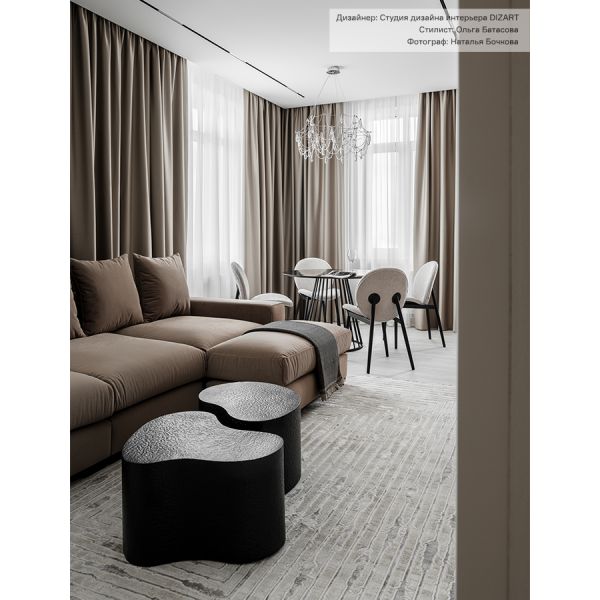 Набор из 2-х столиков grannis, черные Bergenson Bjorn