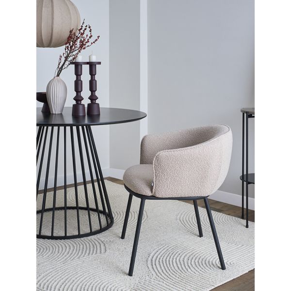 Стул paal, букле, бежевый Bergenson Bjorn