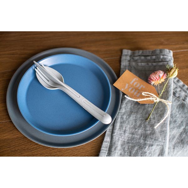 Тарелка connect organic 20,5 см синяя