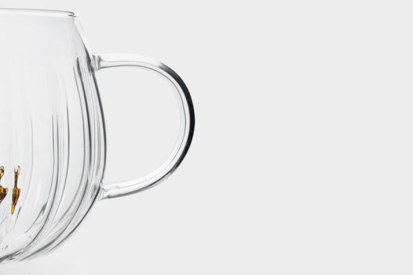 Кружка 400 мл, стекло, Еж, Autumn Forest ANNA LAFARG