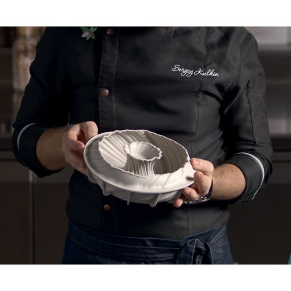 Форма для приготовления пирогов и кексов intreccio 21 х 7 см силиконовая