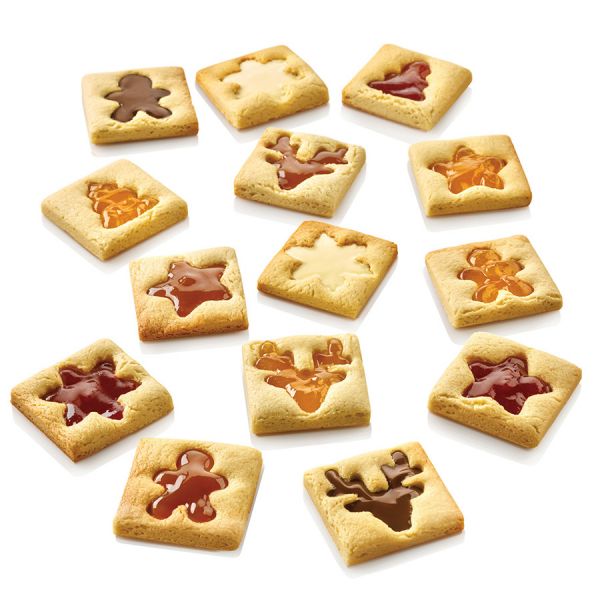 Форма для приготовления печенья winter holiday 24 х 15 х 2 см