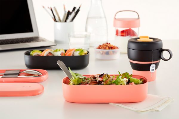 Кружка складная коралл Lekue 