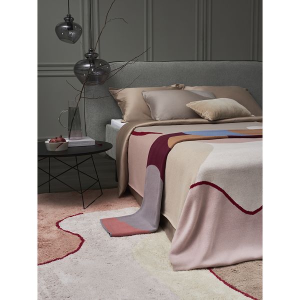 Плед из хлопка с авторским принтом из коллекции freak fruit