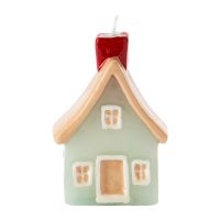 Свеча новогодняя Уют из коллекции new year essential, 9,3 см Tkano