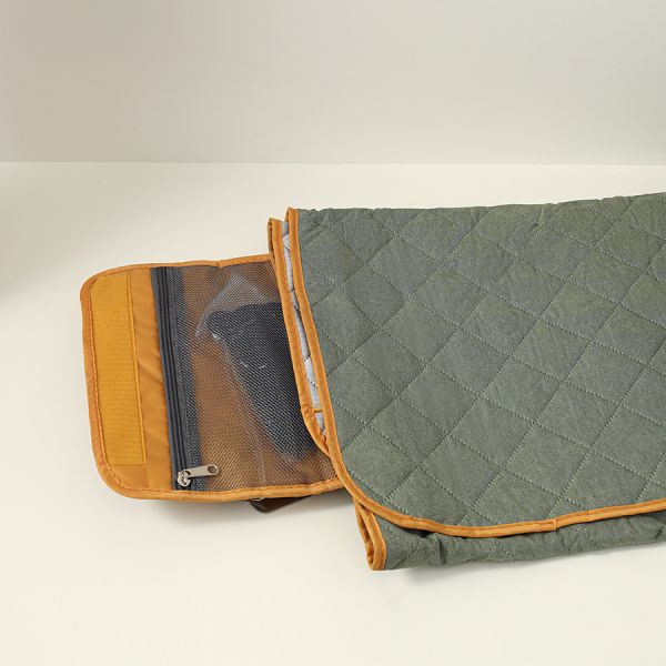 Плед для пикника и отдыха на пляже smart picnic, шалфей Smart Solutions
