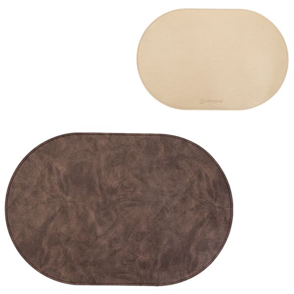 Салфетка сервировочная pool, 30х45 см, коричневая/золотистый металлик Liberty Jones