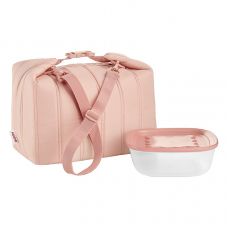 Набор из термосумки и контейнера handy bio 3 л, розовый Guzzini
