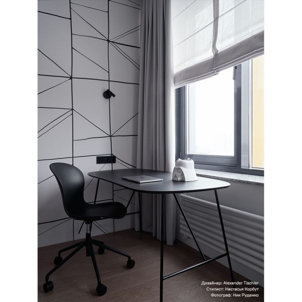 Стол письменный ander, черный Bergenson Bjorn