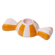 Подсвечник funfair, 5,5х12х3 см, оранжевый Doiy