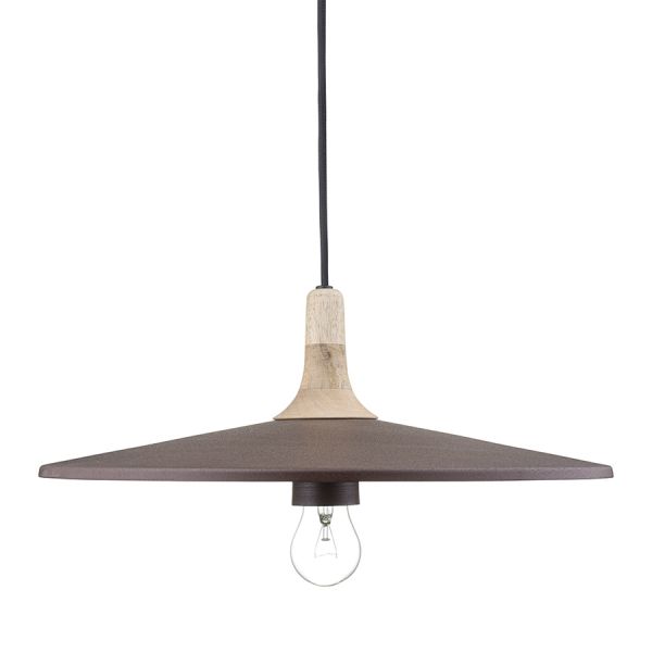 Светильник подвесной mango pyor, D40х13 см, сиреневый Bergenson Bjorn