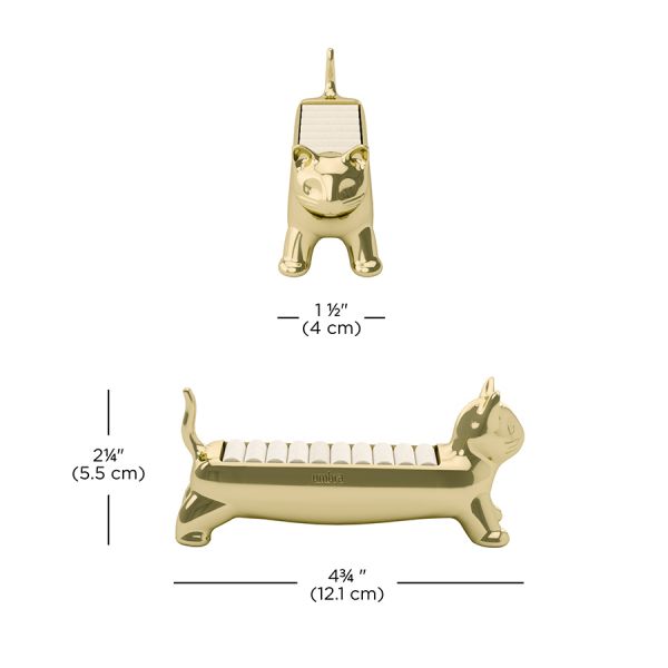 Держатель для колец ali cat, латунь Umbra