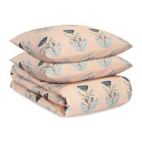 Комплект постельного белья 'Летний цветок' из премиального сатина из коллекции russian north, 150х200 см Tkano