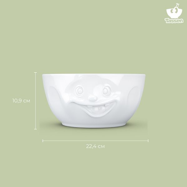 Чаша tassen out of control 2,6 л белая Tassen