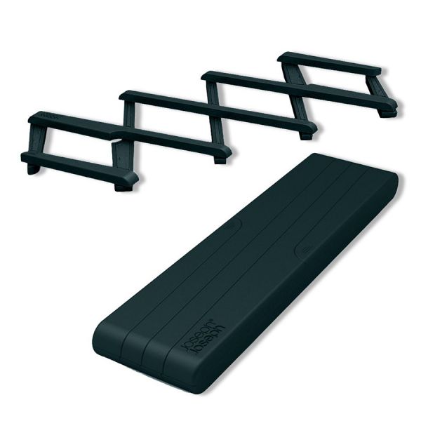 Подставка под горячее раскладная Stretch черная