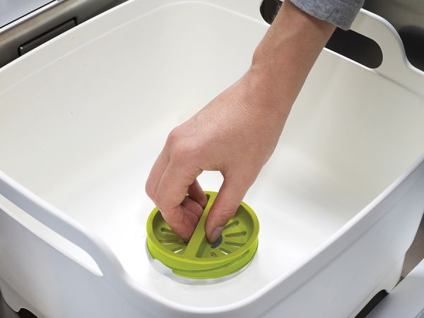 Контейнер для мытья посуды Wash&Drain™ серый