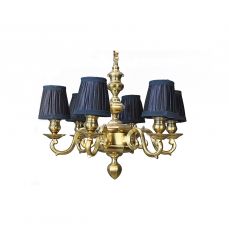 Люстра 57x57x56 см Antique brass/black ROOMERS FURNITURE