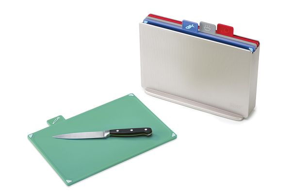 Набор разделочных досок Index Regular Coast серебристый 4 шт.