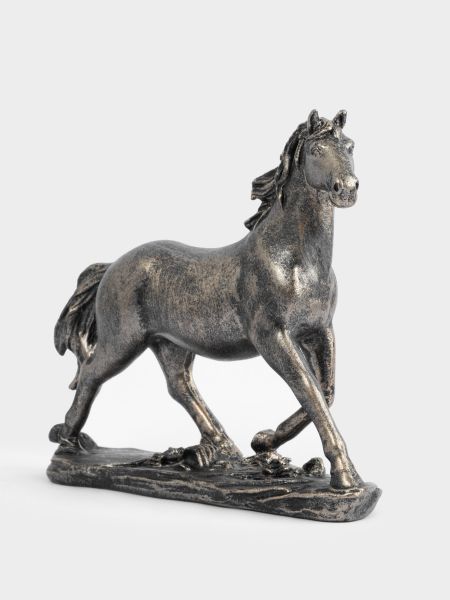Статуэтка 18 см, полирезин, бронзовая, Бегущий конь, Horse Anna Lafarg
