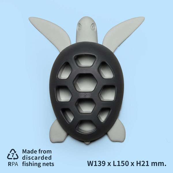 Держатель для зубных щеток/карандашей turtle серый