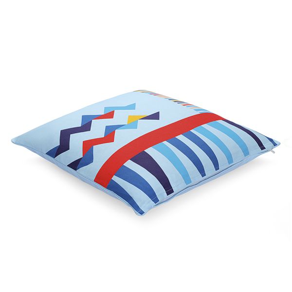 Подушка декоративная по мотивам нанайских орнаментов из коллекции cultural heritage, 45х45 см Tkano