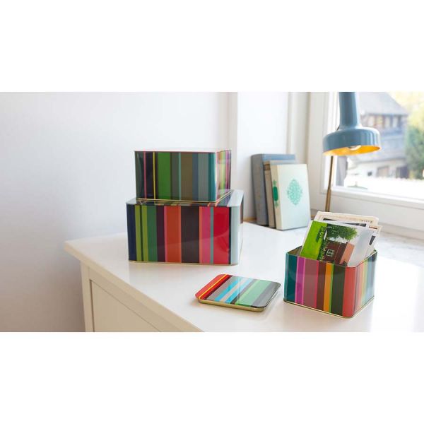 Набор коробок stripes 3 шт
