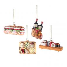 Набор ёлочных украшений christmas feast коллекции new year essential Tkano