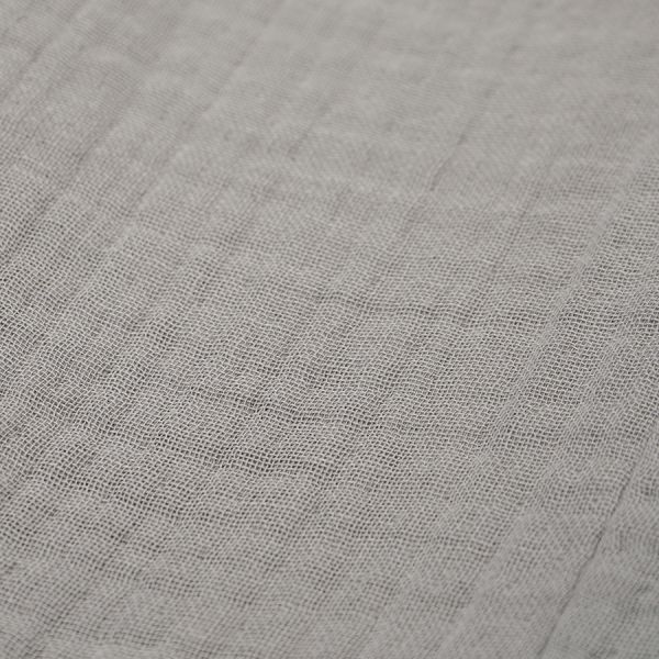 Халат из многослойного муслина серого цвета из коллекции essential, размер s Tkano