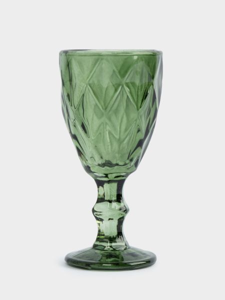 Рюмка 50 мл, стекло, зелёная, Diamond color ANNA LAFARG