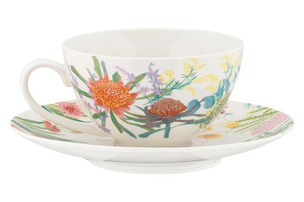 Чашка с блюдцем Цветущий луг, 0,2 л Maxwell & Williams