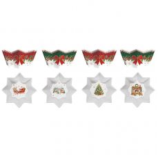 Набор для закусок christmas heritage 11 см, 4 предмета Easy Life