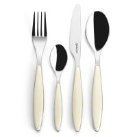 Набор из 24 столовых приборов cutlery feeling, бежевые Guzzini