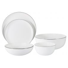 Обеденный набор Арктика 21 предмет Anna Lafarg Emily