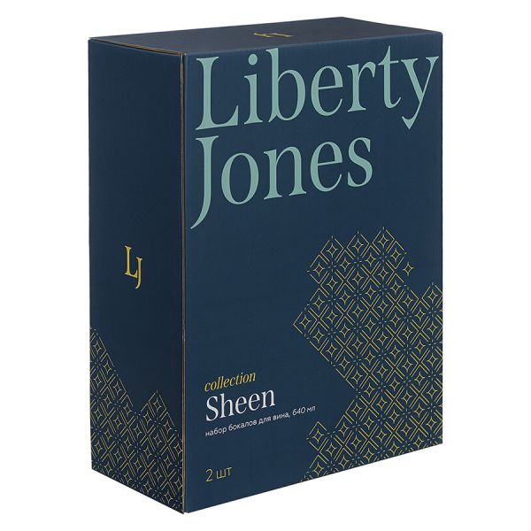 Набор бокалов для вина sheen 640 мл 2 шт Liberty Jones