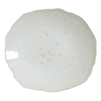 Обеденная тарелка 29,5 см , цвет белый перламутр, PLUME     (6)     963036
