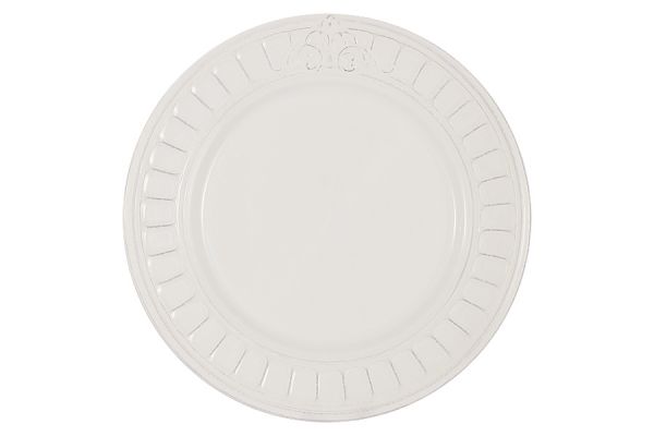 Тарелка обеденная Venice (белая) без индивидуальной упаковки Matceramica