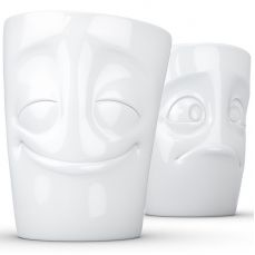 Набор из 2 кружек tassen cheery & baffled 350 мл белый