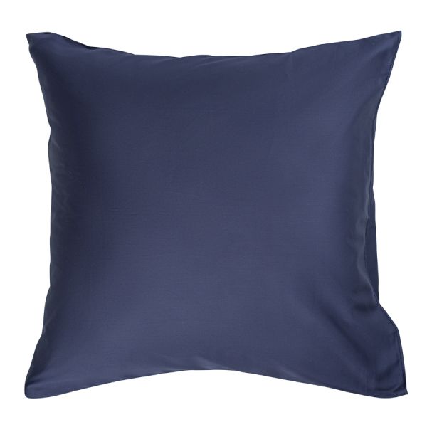 Набор из двух наволочек из сатина темно-синего цвета из коллекции essential 70х70 см