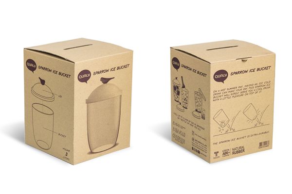 Емкость для льда sparrow белая