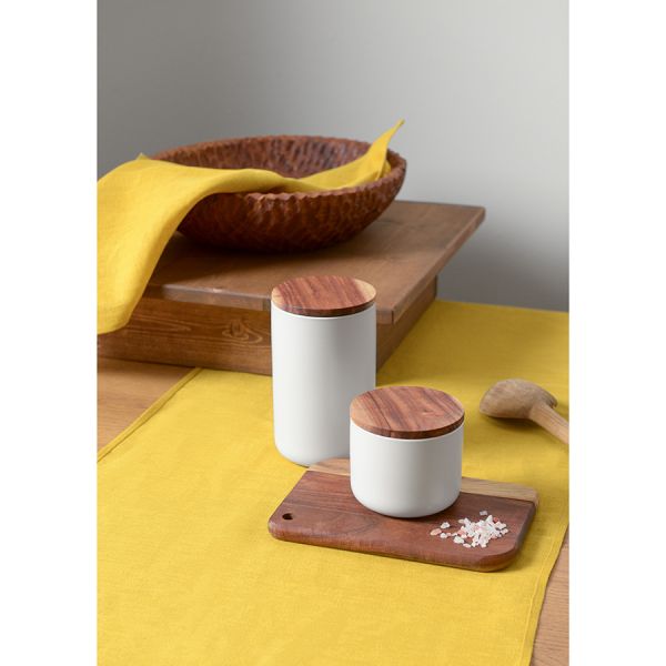 Банка для хранения керамическая smart solutions 350 мл белая