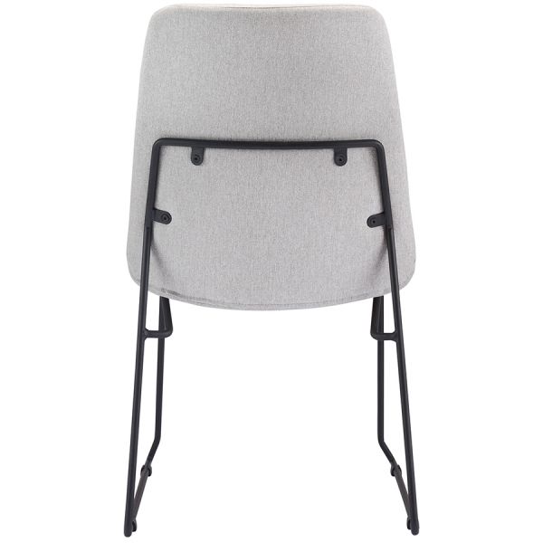 Стул niels рогожка светло-серый