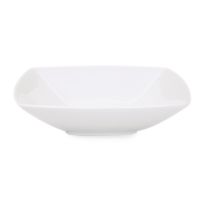 Салатник квадратный 400 мл, белый костяной фарфор, АККУ