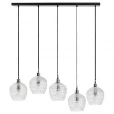 Светильник подвесной каскадный aurora, 110х18 см, прозрачный Bergenson Bjorn