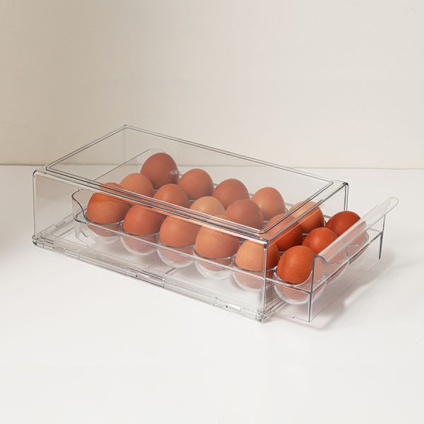 Органайзер для хранения яиц выдвижной keep in, 18 ячеек Smart Solutions
