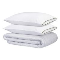 Комплект постельного белья из сатина из коллекции meditation, olive, 200х220 см Tkano