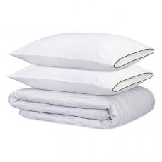 Комплект постельного белья из сатина из коллекции meditation, olive, 200х220 см Tkano